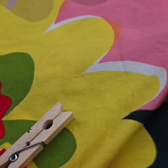 Mr Turk Floral Vibrant Short Sleeve Button Shirt Men XL READ - Picture 8 of 10